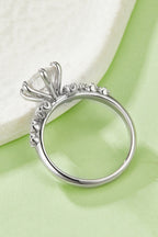 2 Ct Moissanite 925 Sterling Silver Ring