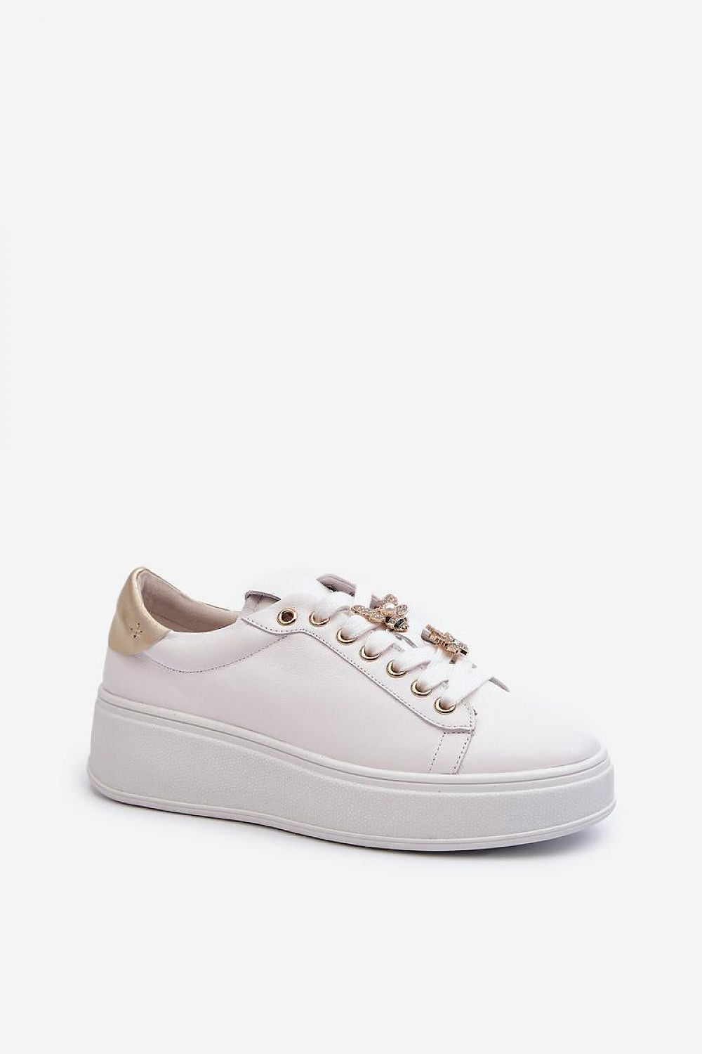 White Platform Women's Sneakers
