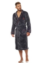 L&L Collection Bathrobe Dark Grey