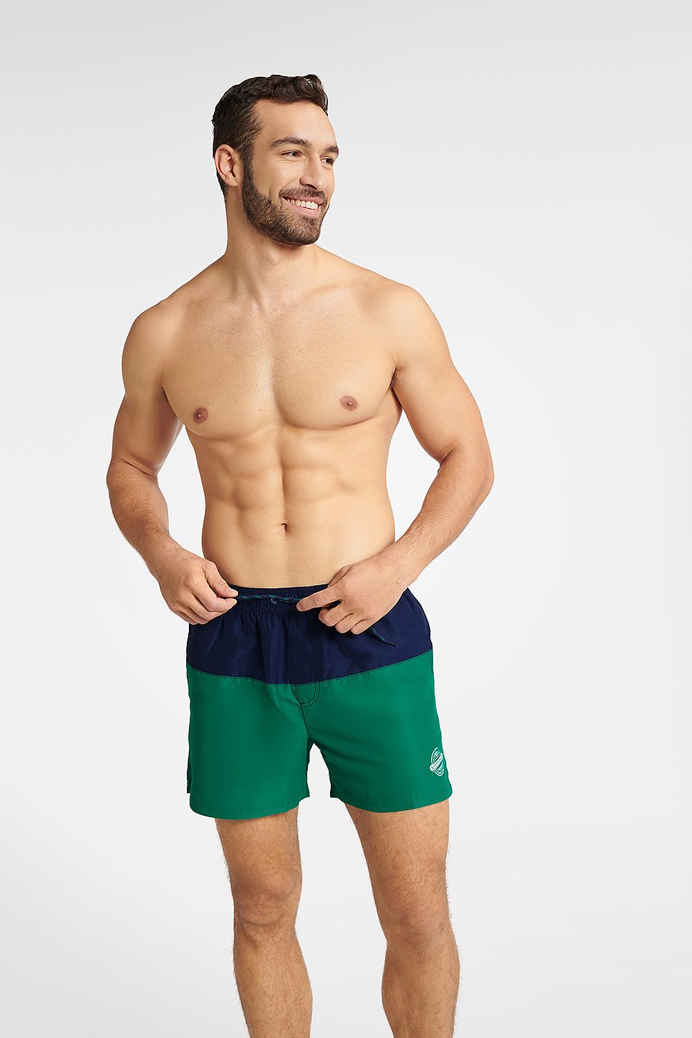 Henderson Swim Shorts Navy/Green