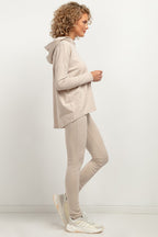 Tessita Sporty Hoodie Beige