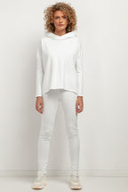 Tessita Sporty Hoodie White