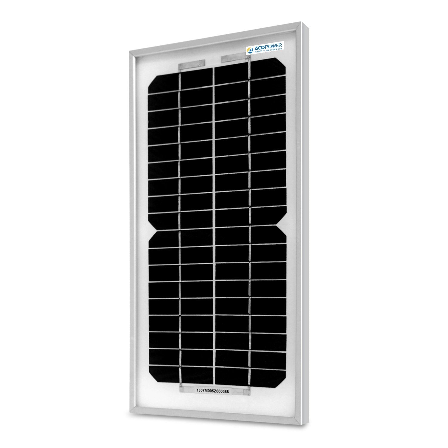 5W Mono Solar Panel For 12V Battery Charging
