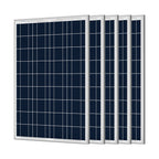 100W Polycrystalline Solar Panel For 12V Battery Charging