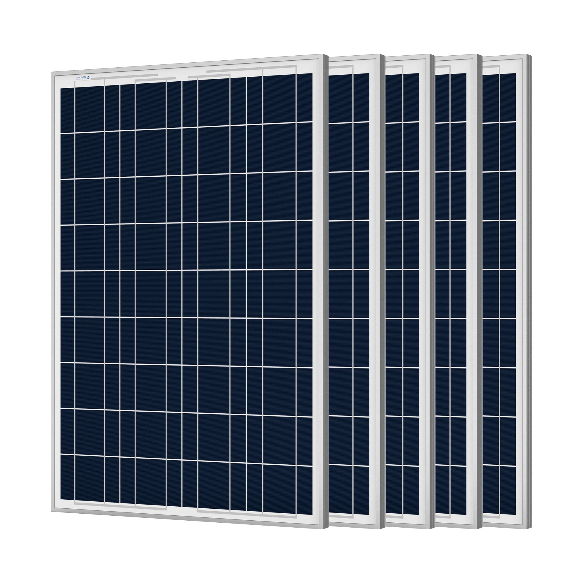 100W Polycrystalline Solar Panel For 12V Battery Charging