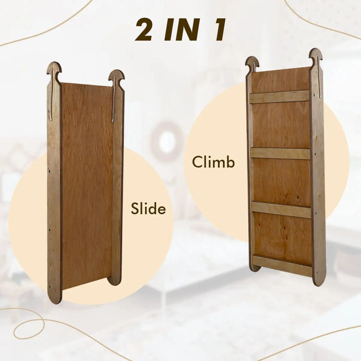 5-in-1 Montessori Climbing Set Chocolate