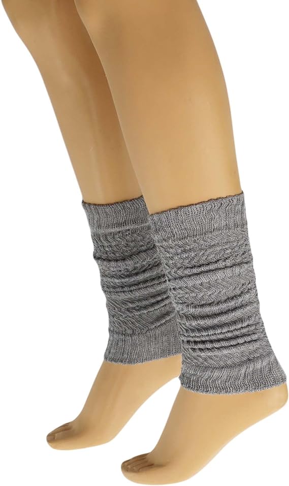 Cotton Leg Warmers Boot Socks Retro Style