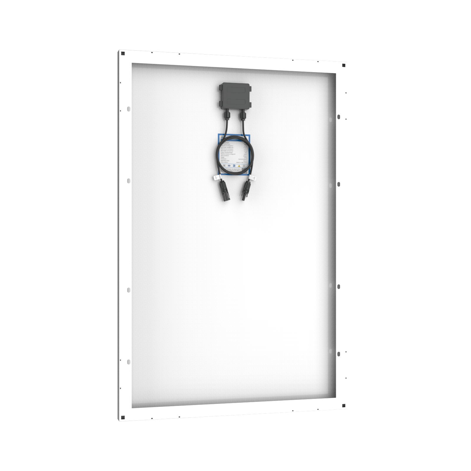 100W Polycrystalline Solar Panel For 12V Battery Charging