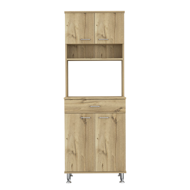 Pantry Piacenza 2 Double Door Cabinet Light Oak