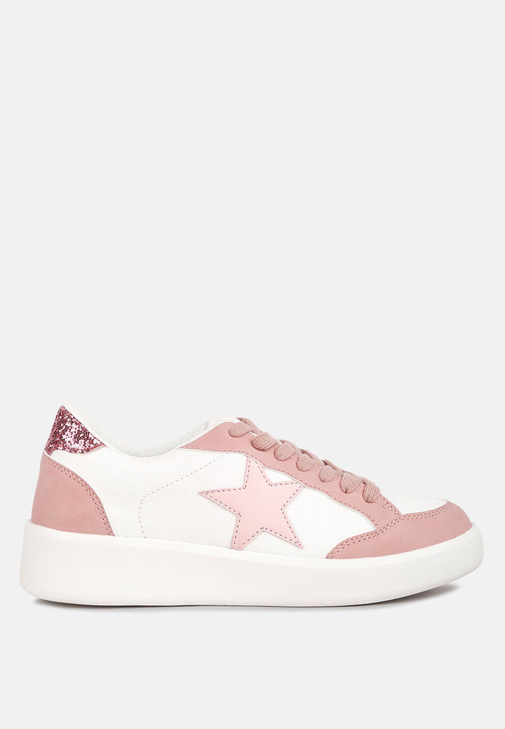 Perry Glitter Detail Star Sneakers