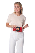 PX (PiXiu) Red Continental Purse