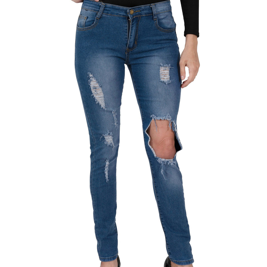 Usher Distressed Jeans