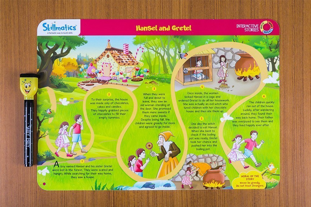 Skillmatics Interactive Stories - Reflective Thinking and Good Habits (3-6)