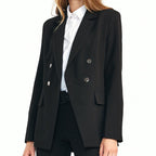 Nife Women's Blazer in Black