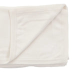 Cotton Cashmere White Blanket