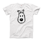 Snowy (Milou), Wire Fox Terrier From Tintin T-Shirt