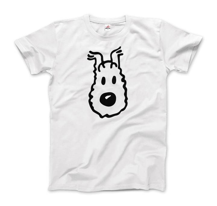 Snowy (Milou), Wire Fox Terrier From Tintin T-Shirt