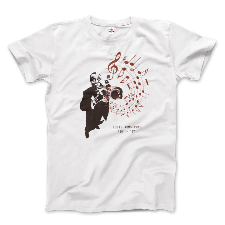 Louis Armstrong (Satchmo) Playing Trumpet T-Shirt