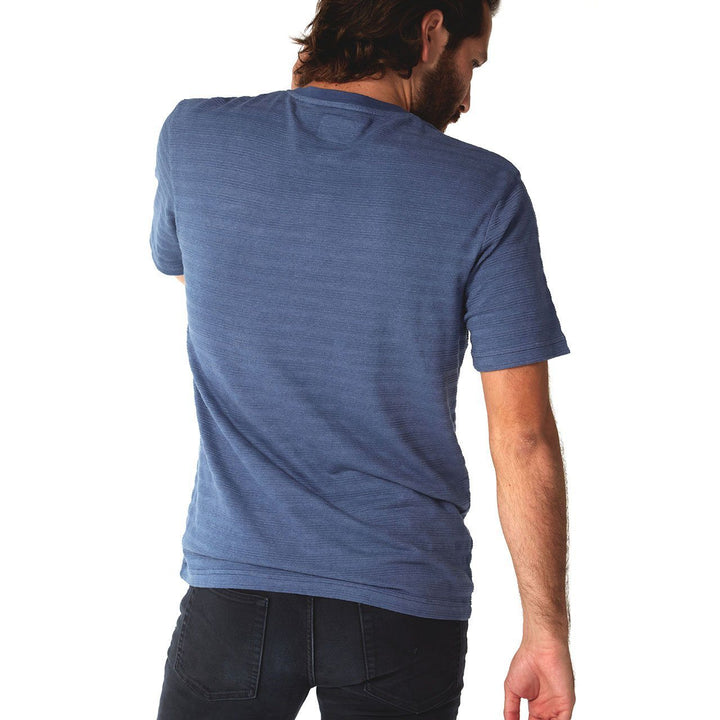 Axel Striped Cotton Henley