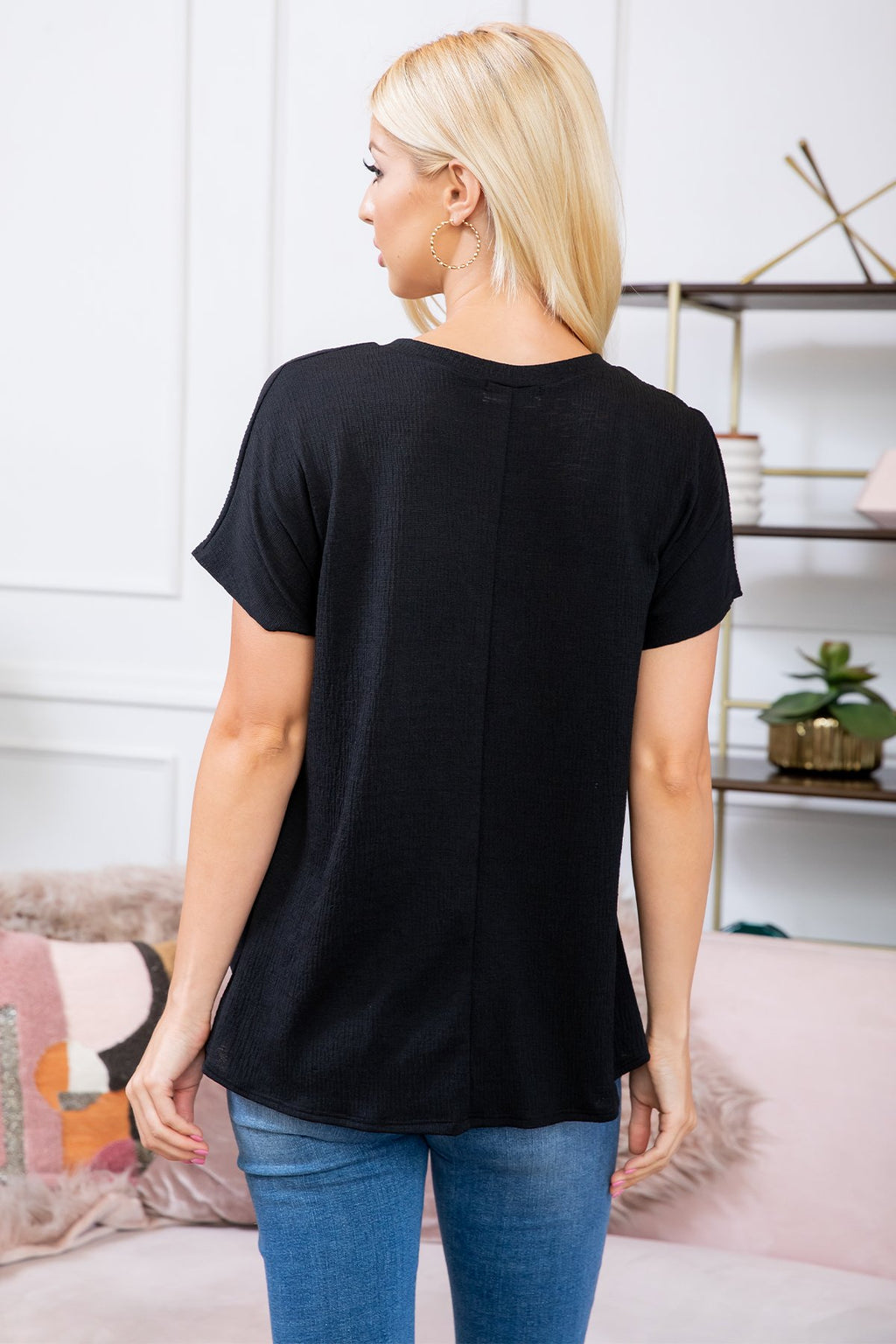 Short Sleeved Knot Tops