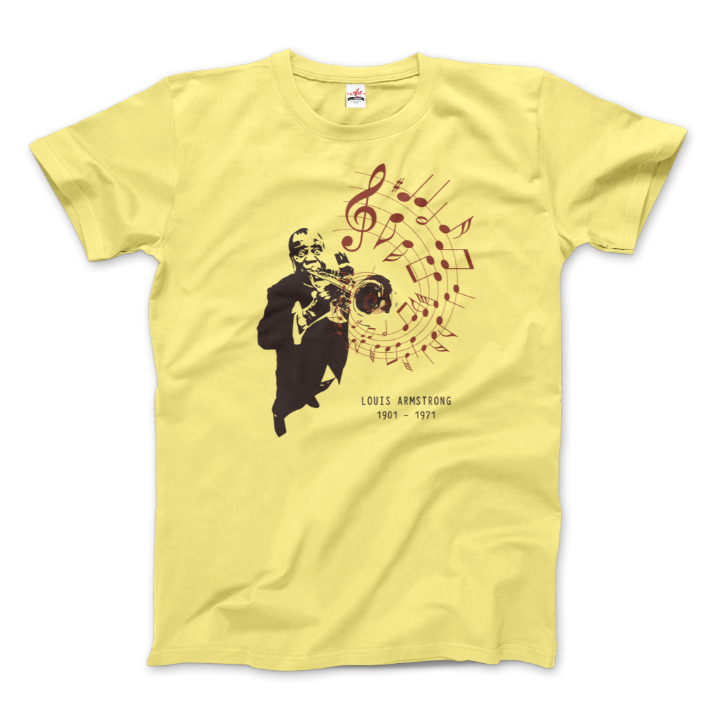 Louis Armstrong (Satchmo) Playing Trumpet T-Shirt