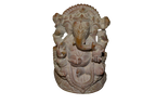 Handcrafted Sculpture Soapstone Elephant Head God Ganesha - Small