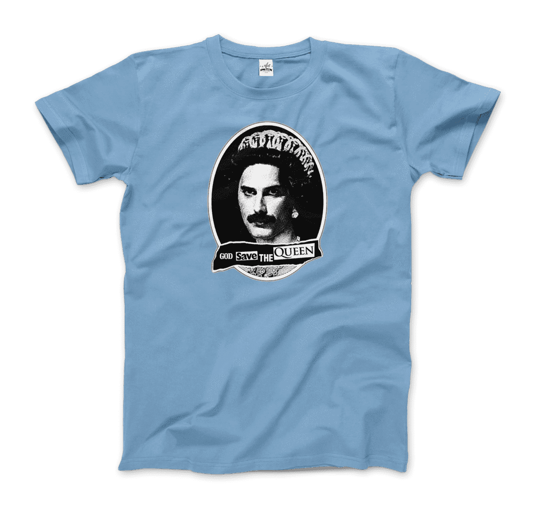 Freddie Mercury God Save the Queen Parody T-Shirt