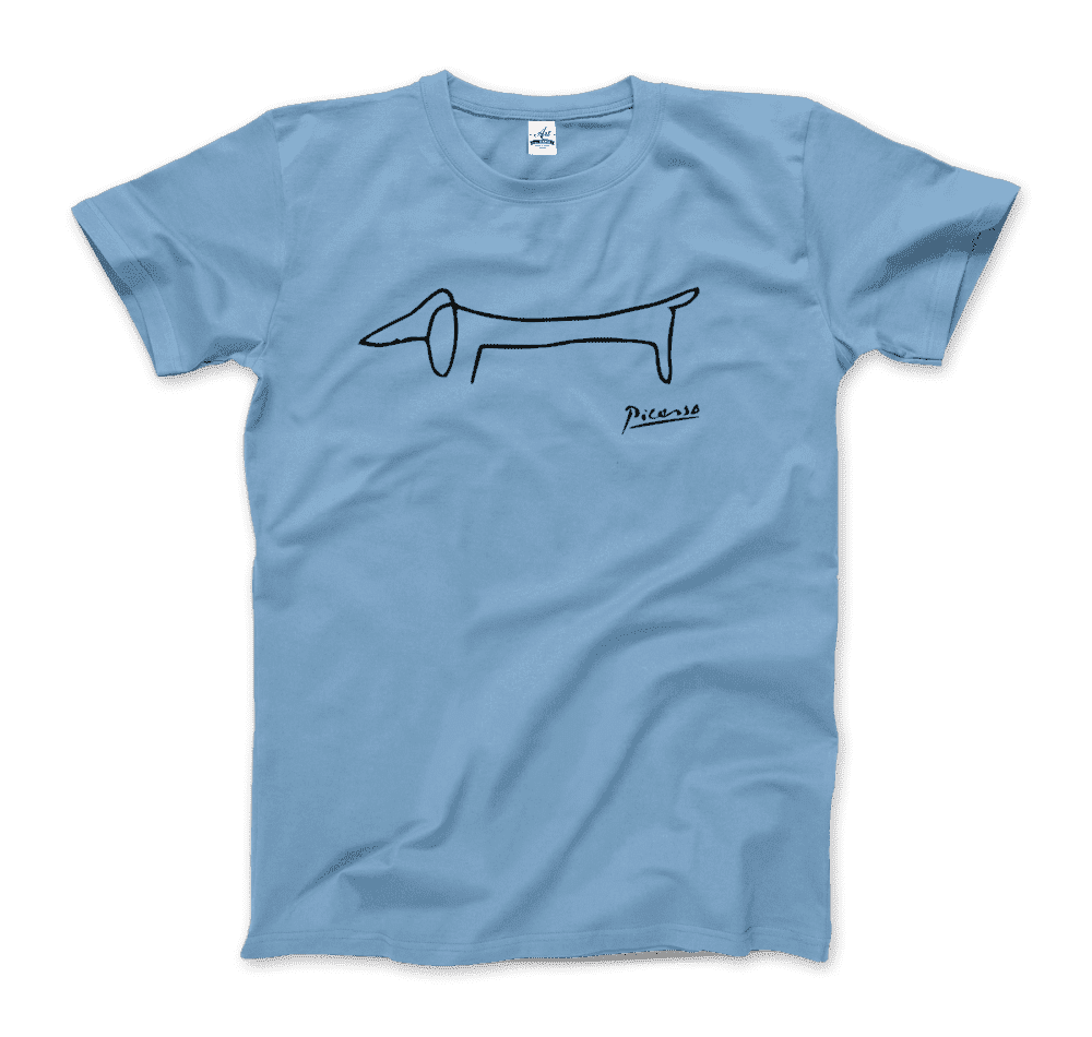 Pablo Picasso Dachshund Dog (Lump) Artwork T-Shirt