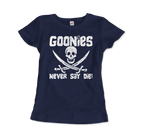 The Goonies Never Say Die Distressed Design T-Shirt