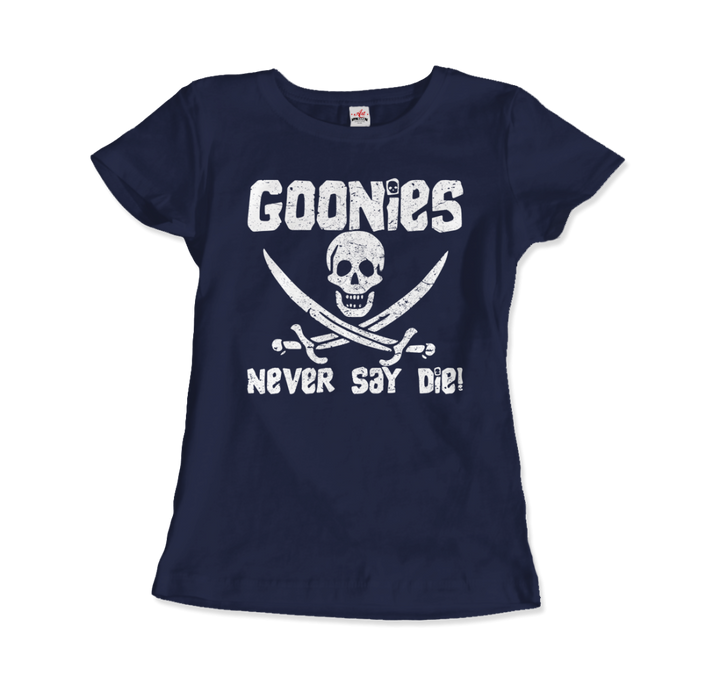 The Goonies Never Say Die Distressed Design T-Shirt