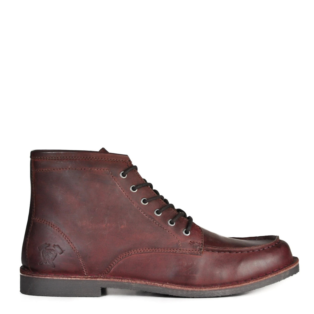 The Cooper Boots Oxblood Leather
