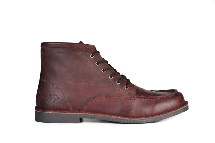 The Cooper Boots Oxblood Leather