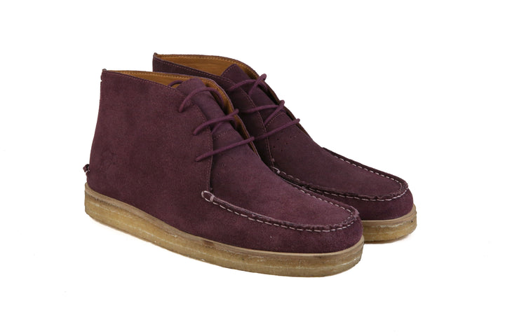 The Wallace Men's Lace-Up Boot Wine