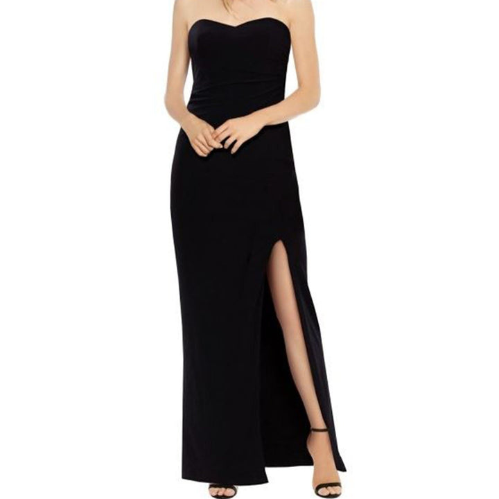 Strapless Evening Dress in Black