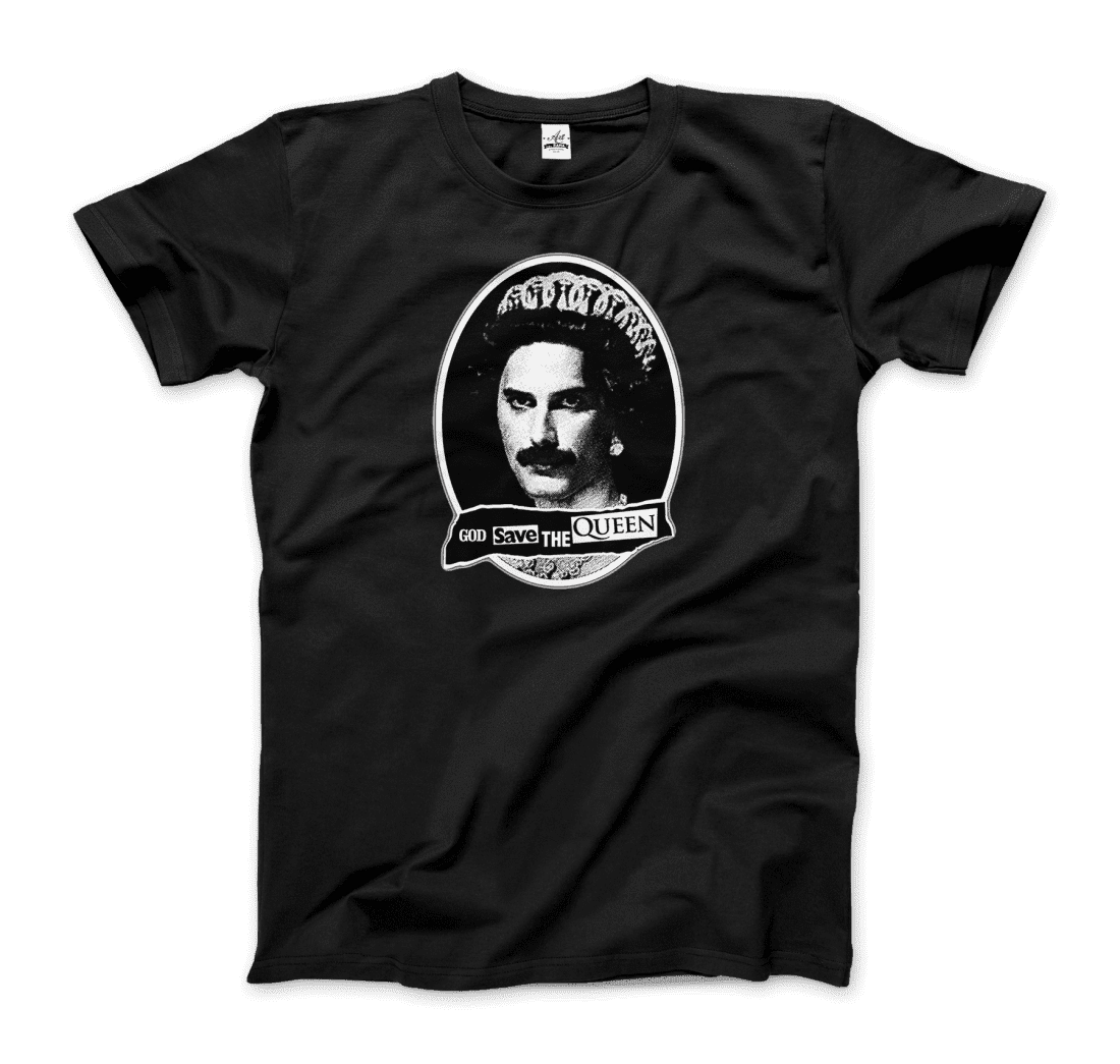 Freddie Mercury God Save the Queen Parody T-Shirt