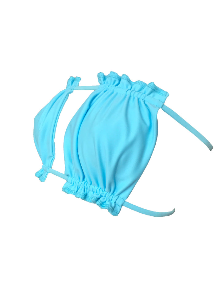 Candy Bandeau Top Baby Blue