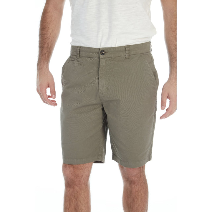 Adan Twill Shorts Military Green