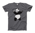Banksy Pandamonium Armed Panda Artwork T-Shirt