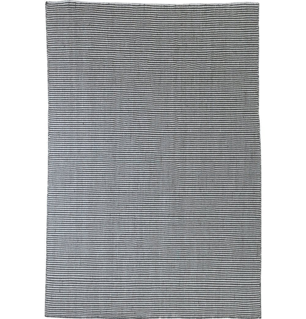Vector 100% Wool Rug in Grey