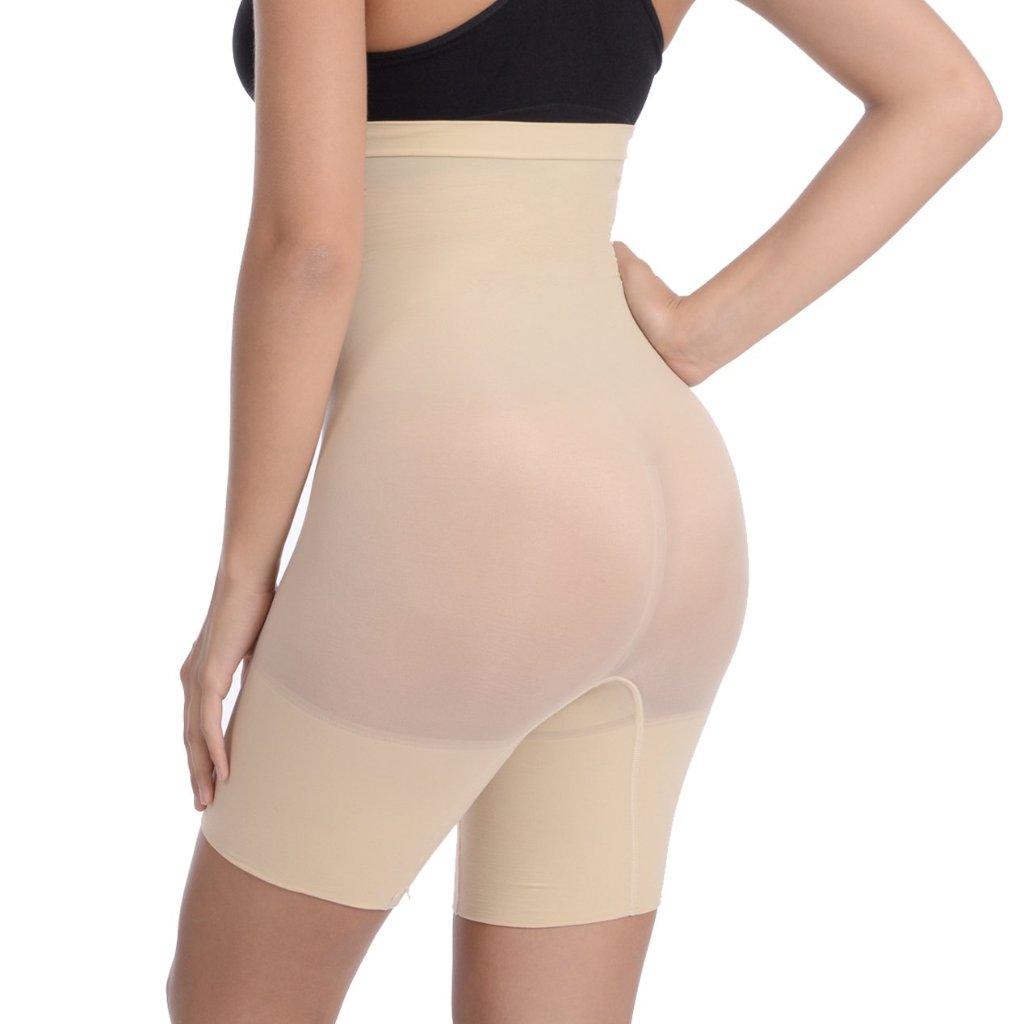 Hi Waist Shaper With Extra Long Boy Leg Nude