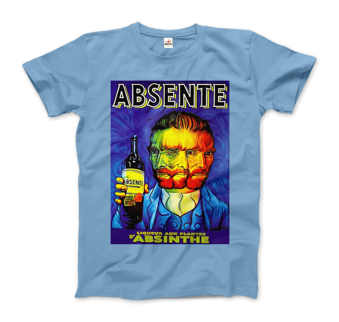 Absente, Vintage Absinthe Liquor Advertisement With Van Gogh T-Shirt