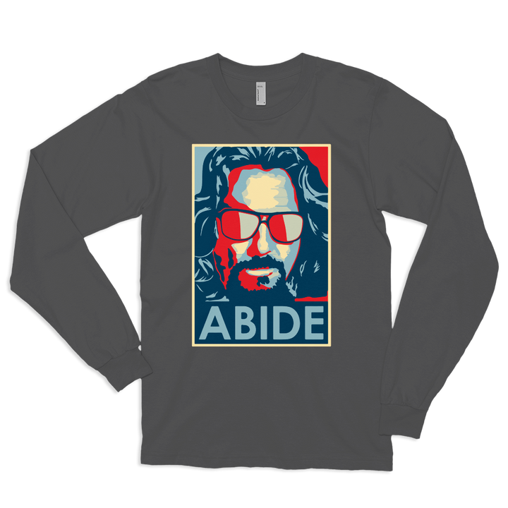 Big Lebowski Abide, Hope Style Long Sleeve T-Shirt