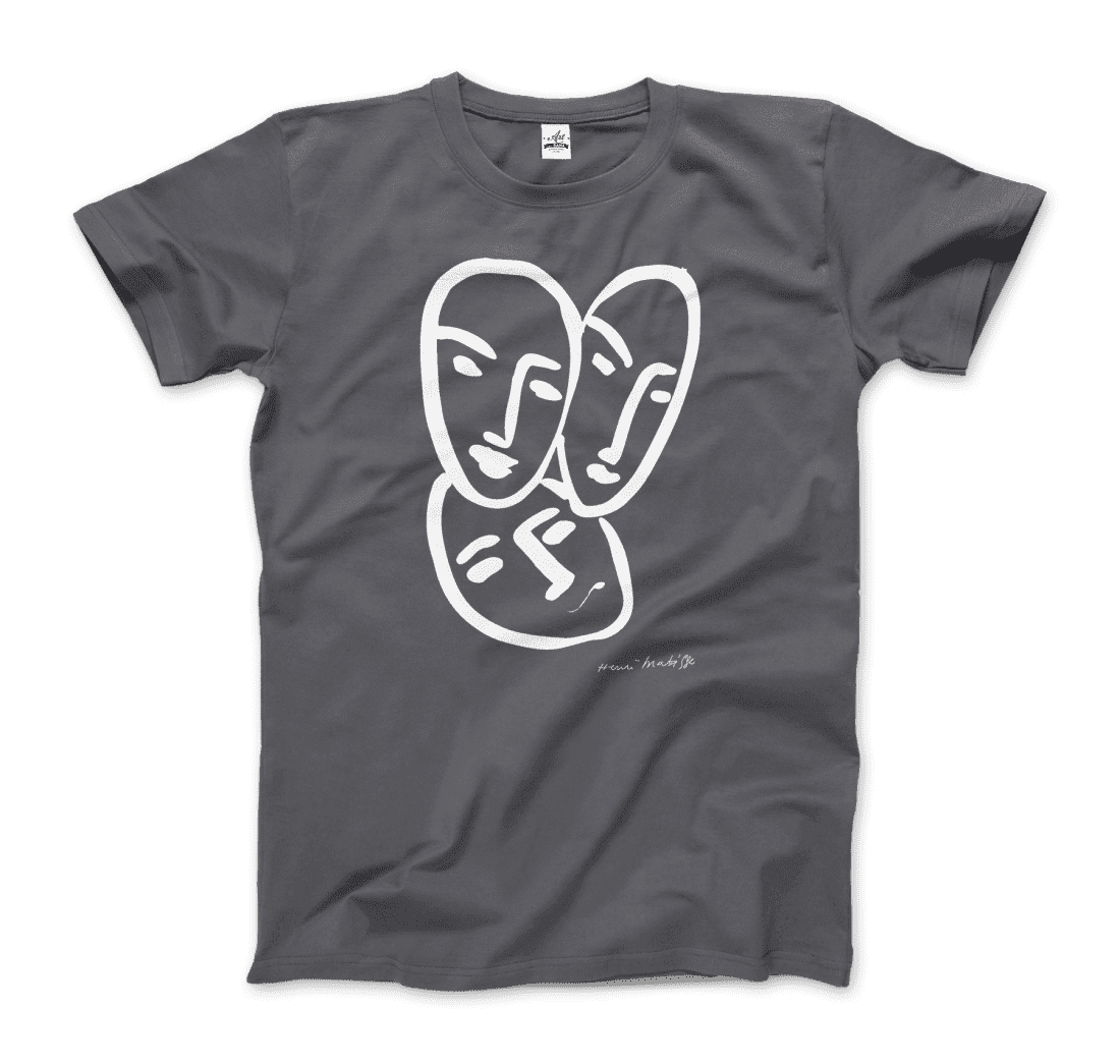 Henri Matisse Apollinaire Three Heads to Friendship 1952 Art T-Shirt