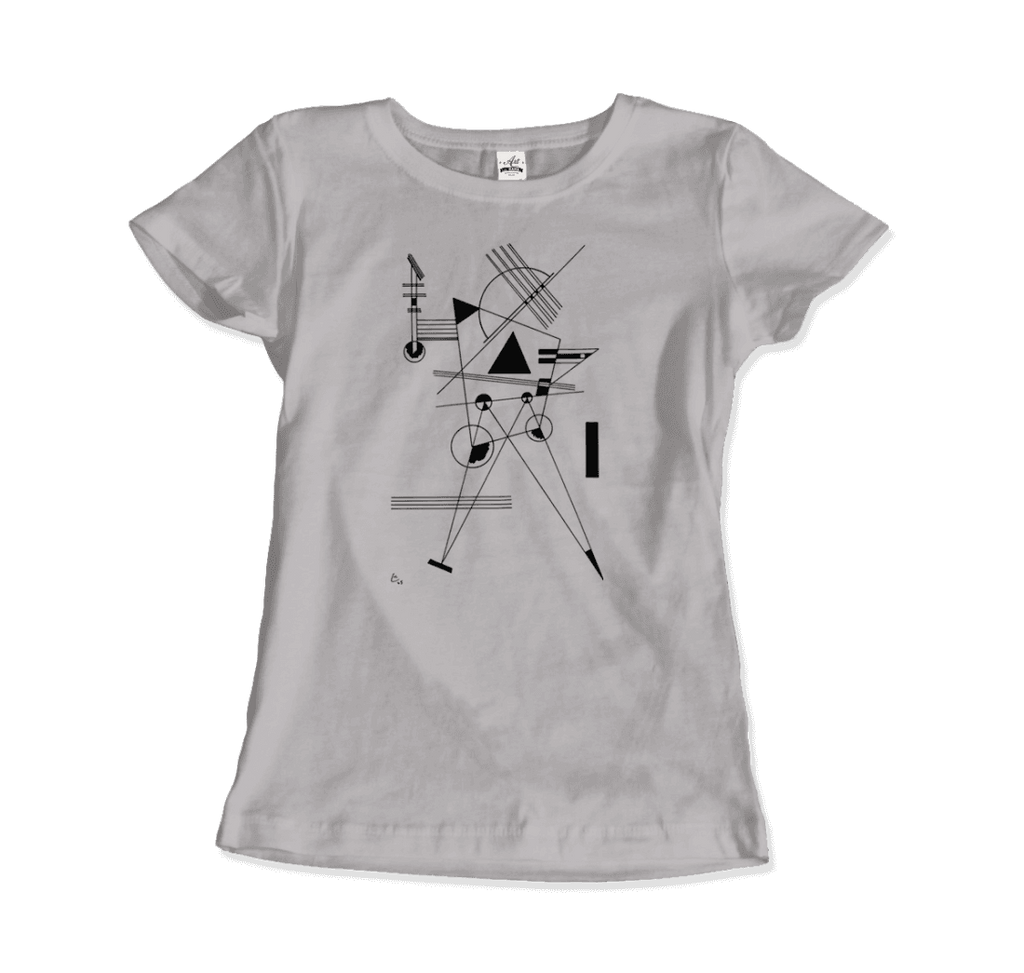 Wassily Kandinsky - Drawing for Point and Line, 1925 Artwork T-Shirt