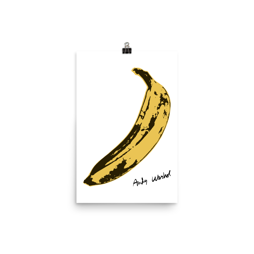 Andy Warhol's Banana, 1967 Pop Art Poster