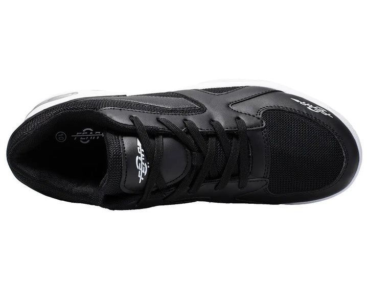 Men's High Arch Firm Support All-In-One Black Walking Shoes