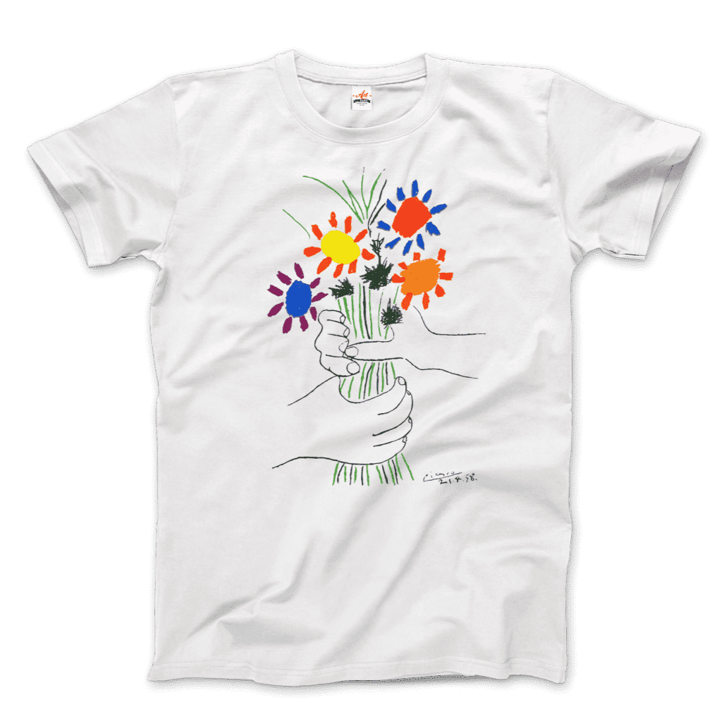 Pablo Picasso Bouquet of Peace 1958 Artwork T-Shirt