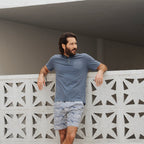 Axel Striped Cotton Henley