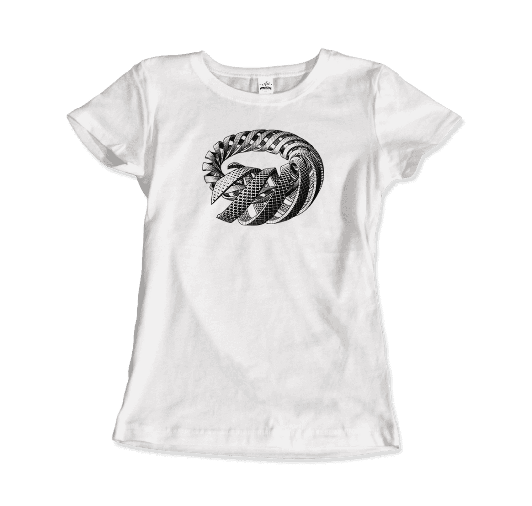 MC Escher Spirals Art T-Shirt