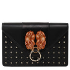 PX (PiXiu) Black Crossbody Clutch